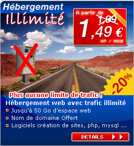 H�bergement web, hebergeur de site web.