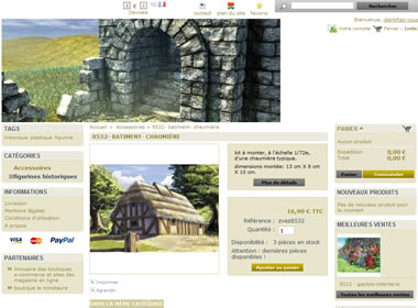 Boutique en ligne Bastion h&eacute;ro&iuml;que