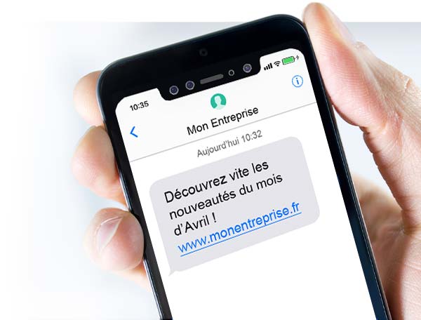 SMS Expéditeur personnalisé