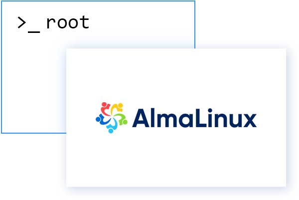 AlmaLinux 8 avec accès SSH