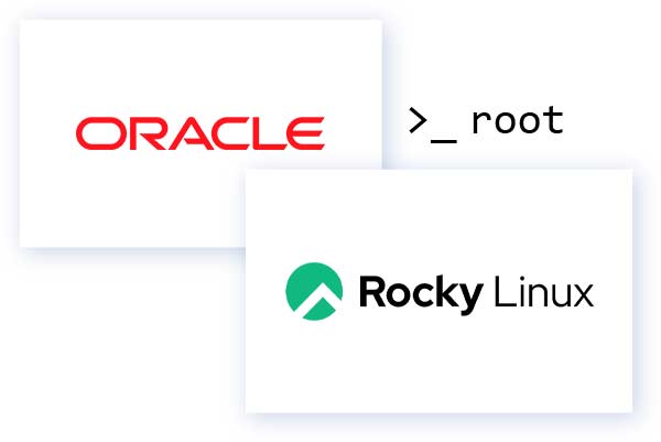 Rocky Linux 8 ou Oracle 8 avec accès SSH