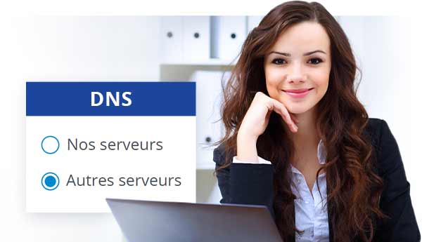 Personnaliser les serveurs DNS associés à vos domaines