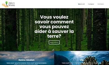 Template site association écologique